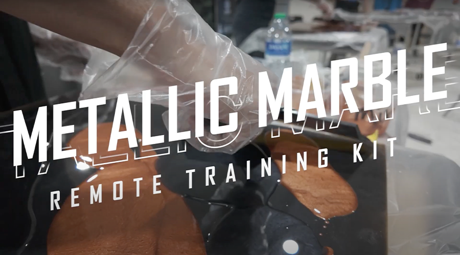 Metallic Marble Remote Training Kit Course