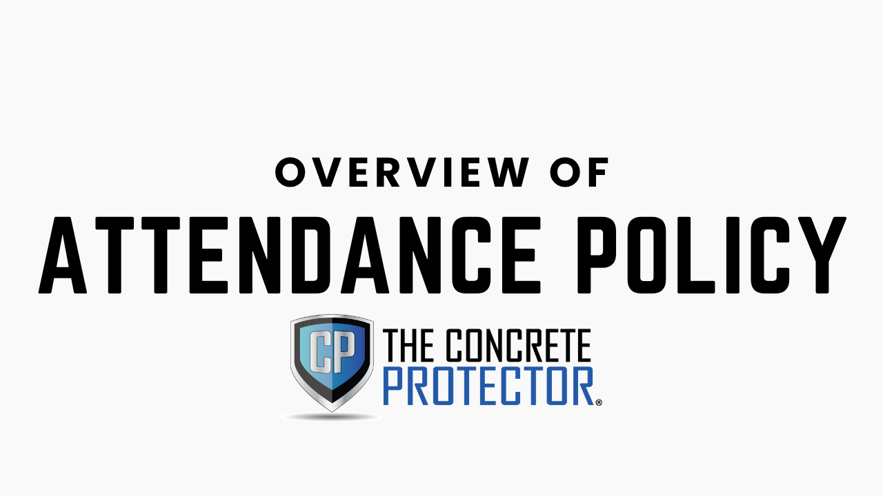 Attendance Policy